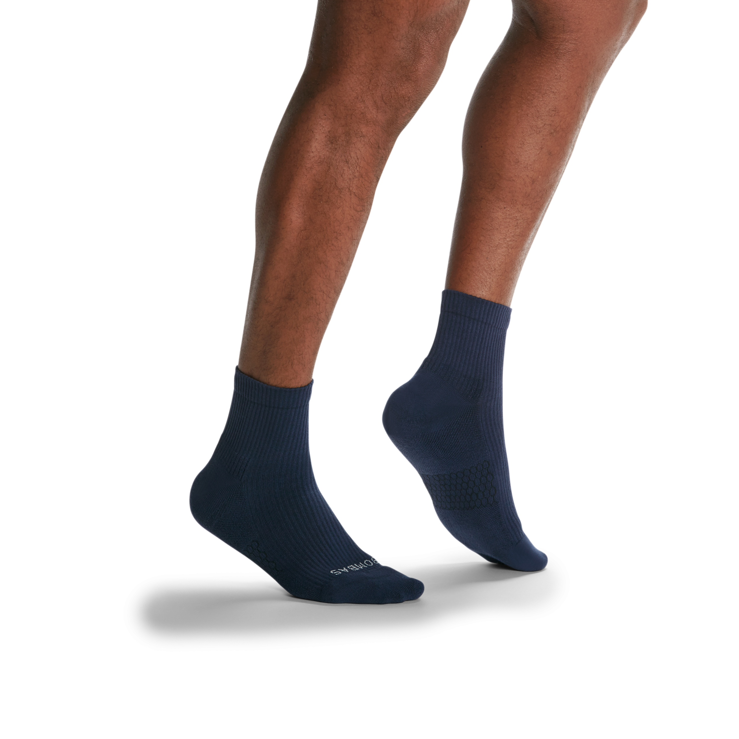 Men's Modern Rib Quarter Socks - Image 3
