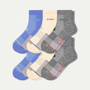 Women's UltraLite Sport Merino Wool Blend Quarter Sock 6-Pack