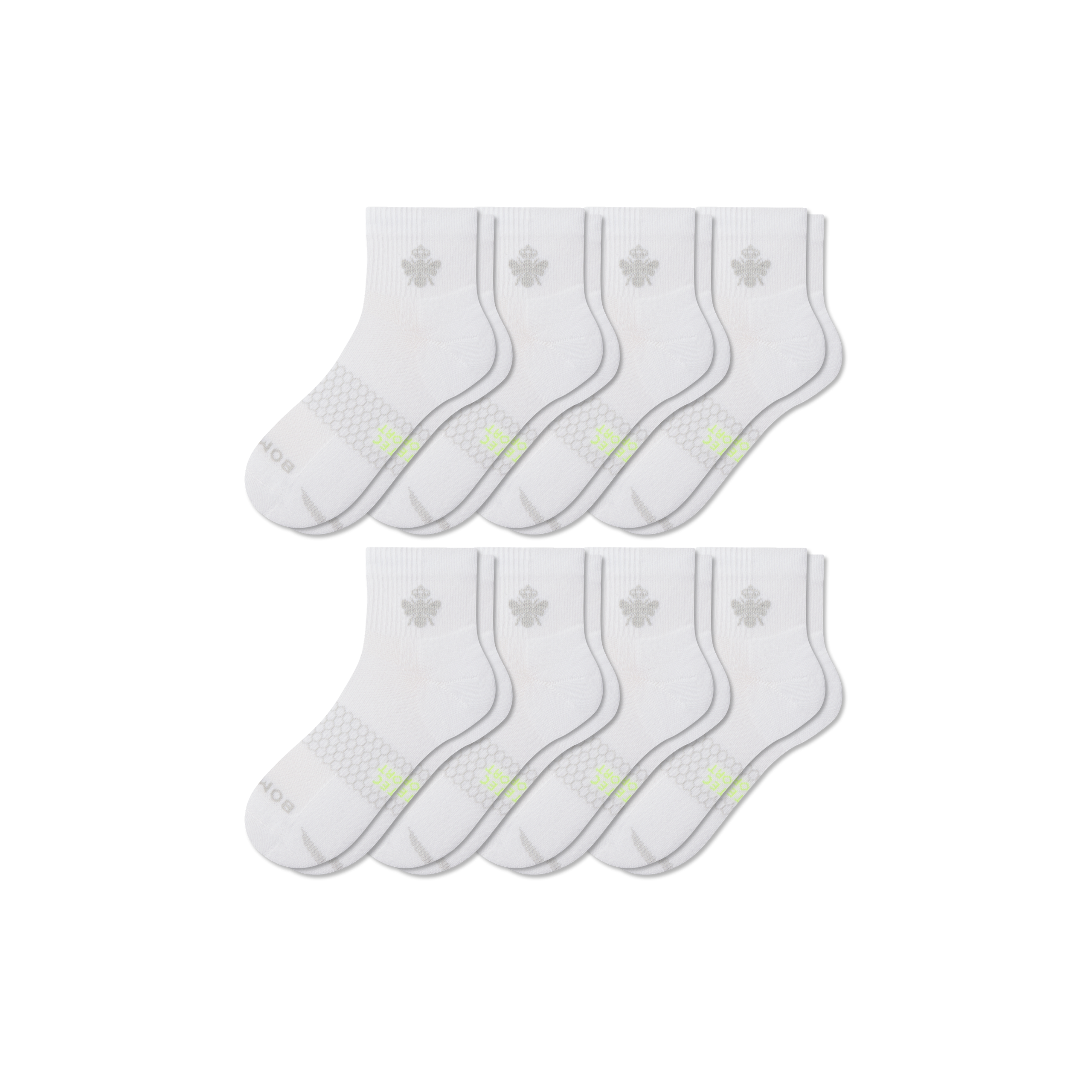 Men's All Sport Quarter Sock 8-Pack - Image 3