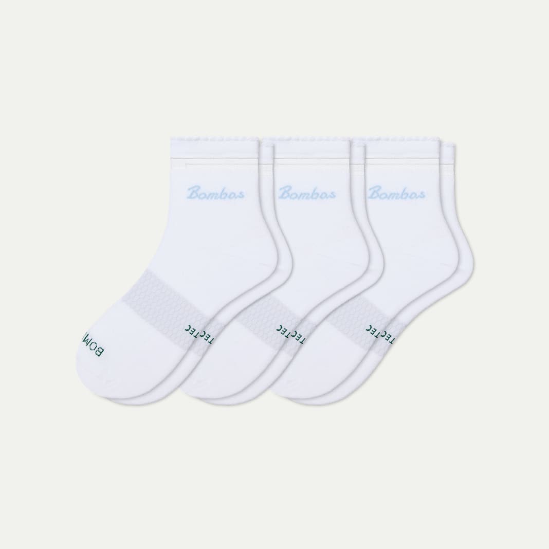 Women's UltraLite Sport Sheer Stripe Quarter Sock 3-Pack - Image 5