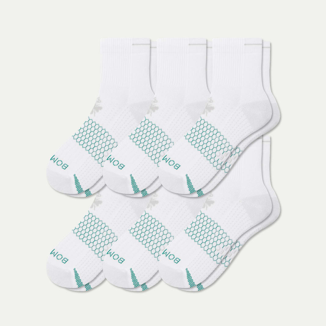 Women's Golf Quarter Sock 6-Pack - Image 6
