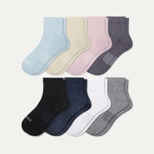 Women's Modern Rib Quarter Sock 8-Pack