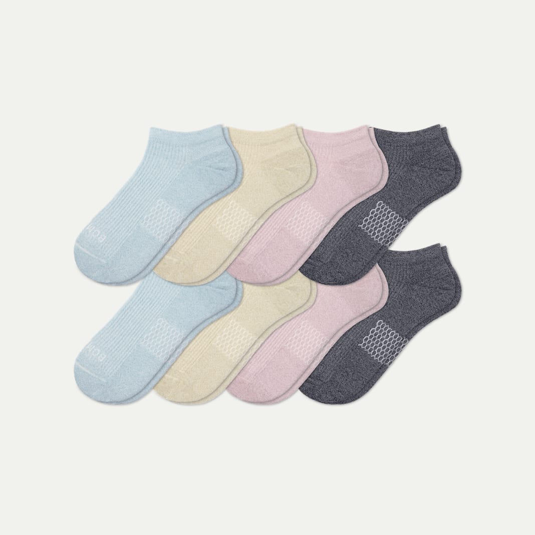 Women's Modern Rib Ankle Sock 8-Pack